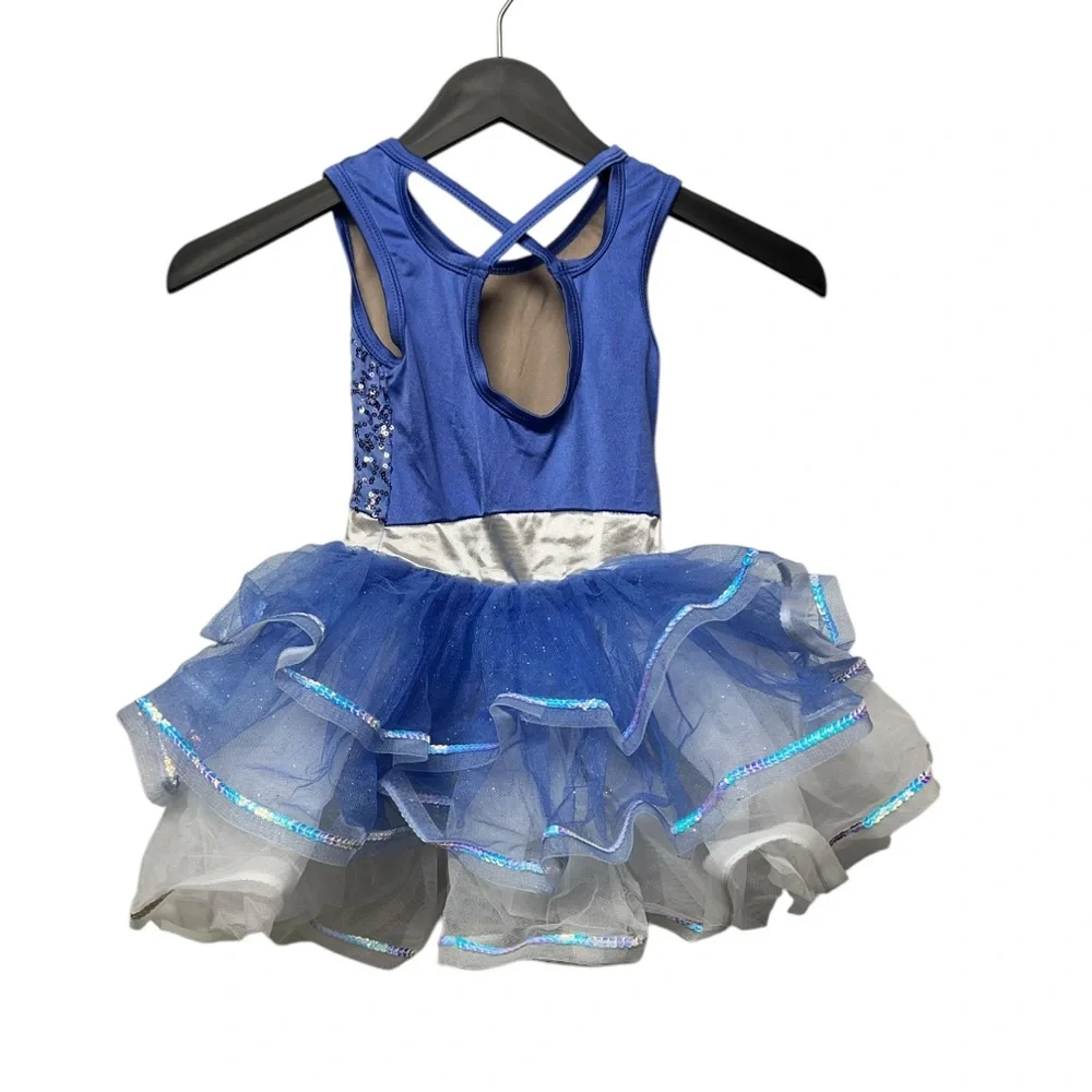 Blue and White‎ Kids Costume.  Dance Weissman